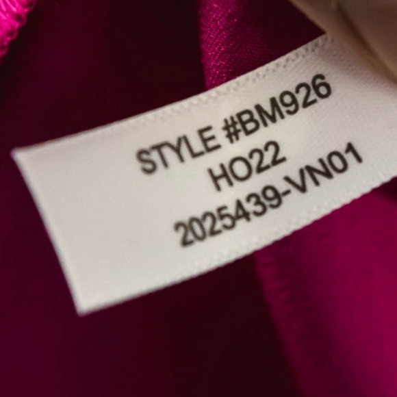 J. Crew Size Large L Pink Winter Garden Crew Long Bell Sleeve Satin Top Blouse - Picture 7 of 8